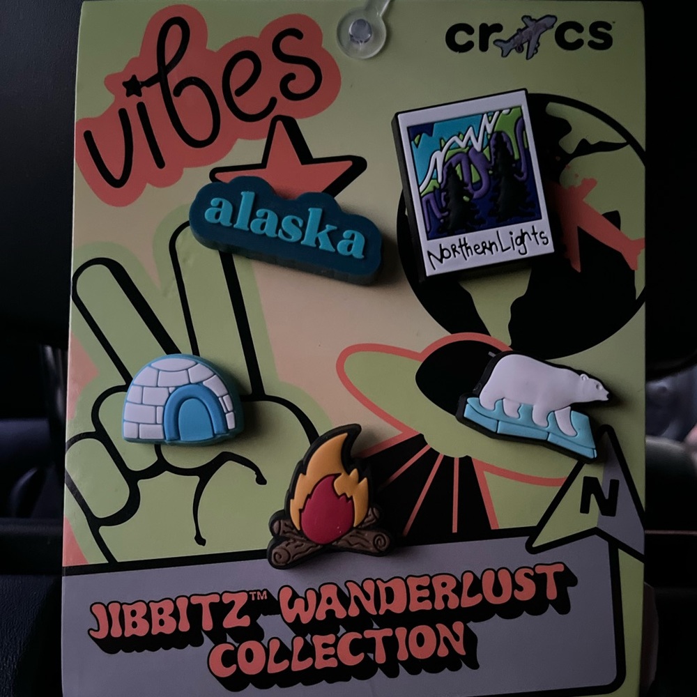 2/$15 Alaska Croc Charms